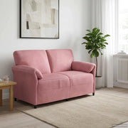 Divano a 2 Posti Rosa 158 x 83 x 95 cm Velluto 42033957