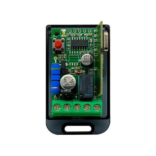 RICEVITORE UNIVERSALE RQ1M 433 MHZ 1 CANALE 24 12V SI ADATTA A NICE FADINI SERAI