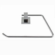 Trade Shop - Porta Asciugamano Asciugamani Doppio Fissaggio A Parete Bagno Square 23cm 59182 -