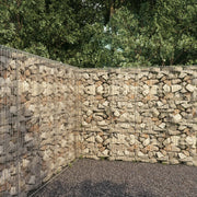 Gabbione con Copertura in Acciaio Zincato 300x50x200 cm cod mxl 62936