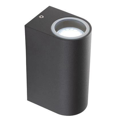 BOBO APPLIQUE 2 LUCI GU10 GRIGIO