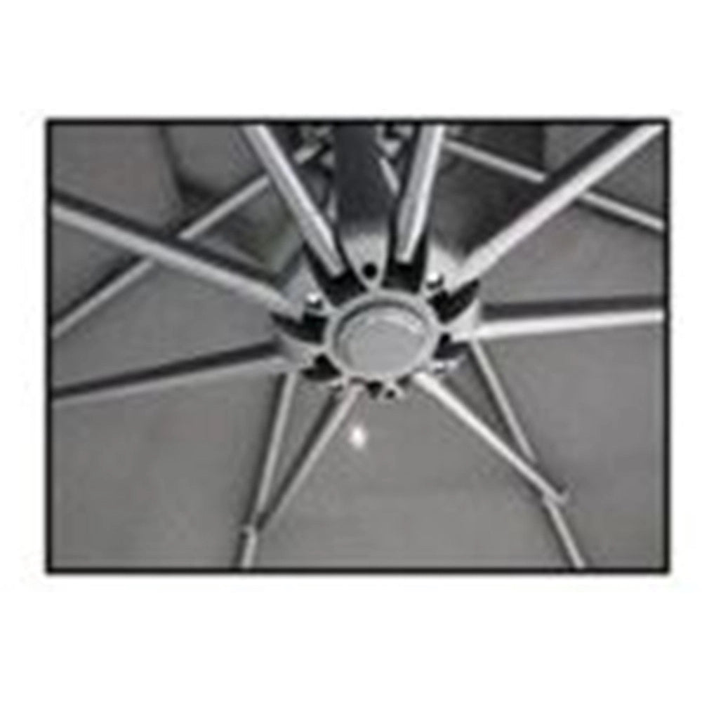 Trade Shop - Ombrellone Da Giardino 3x4 Mt Arredo Esterno Balcone Terrazzo Patio Bianco 223238 -