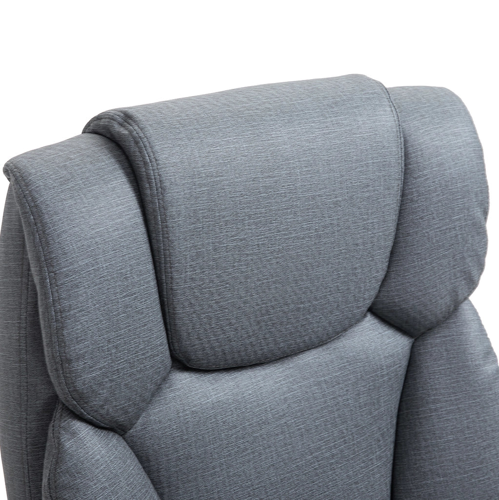 Sedia da ufficio ergonomica reclinabile grigia