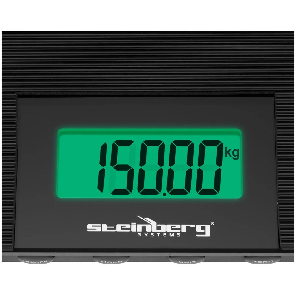 Bilancia veterinaria 150 kg / 0,05 kg 84 x 40,5 cm con tappetino antiscivolo e schermo LCD esterno 14_0008388