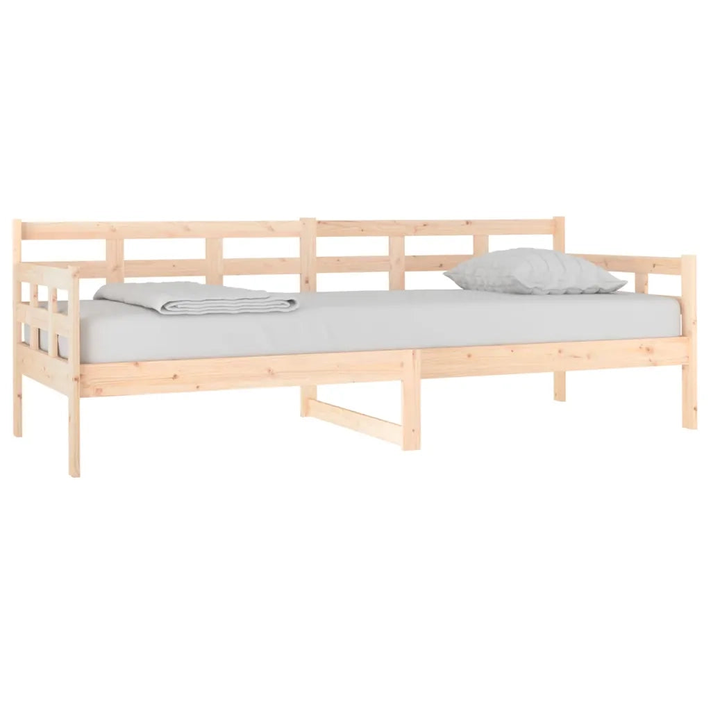 Letto singolo | Letto per adulti | Dormeuse in Legno Massello di Pino 80x200 cm