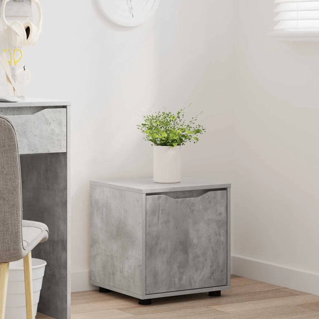 Mobile da Bagno | Armadio da bagno Grigio cemento 40,5 x 40 x 44 cm