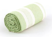 Telo Arredo Granfoulard Copritutto Cotone Made Italy Vari Disegni Arredatutto Copriletto Multiuso - 2 Piazze - Grancasa Verde
