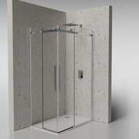 Box Doccia Doppia Anta Scorrevole Cristallo 8mm Anticalcare M2.0 - 80x80