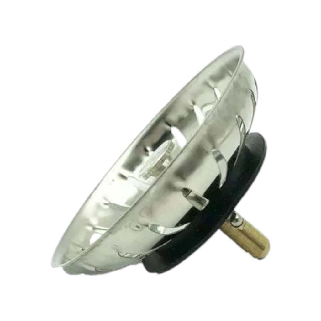 Tappo Filtro per Lavello da Cucina Ø 80 mm Colino Scarico in Metallo Resistente e Durevole 79349