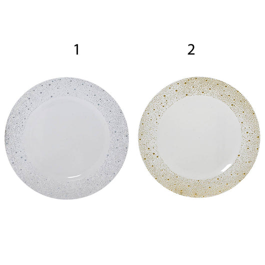 PIATTO CON PUNTINI DECO D.