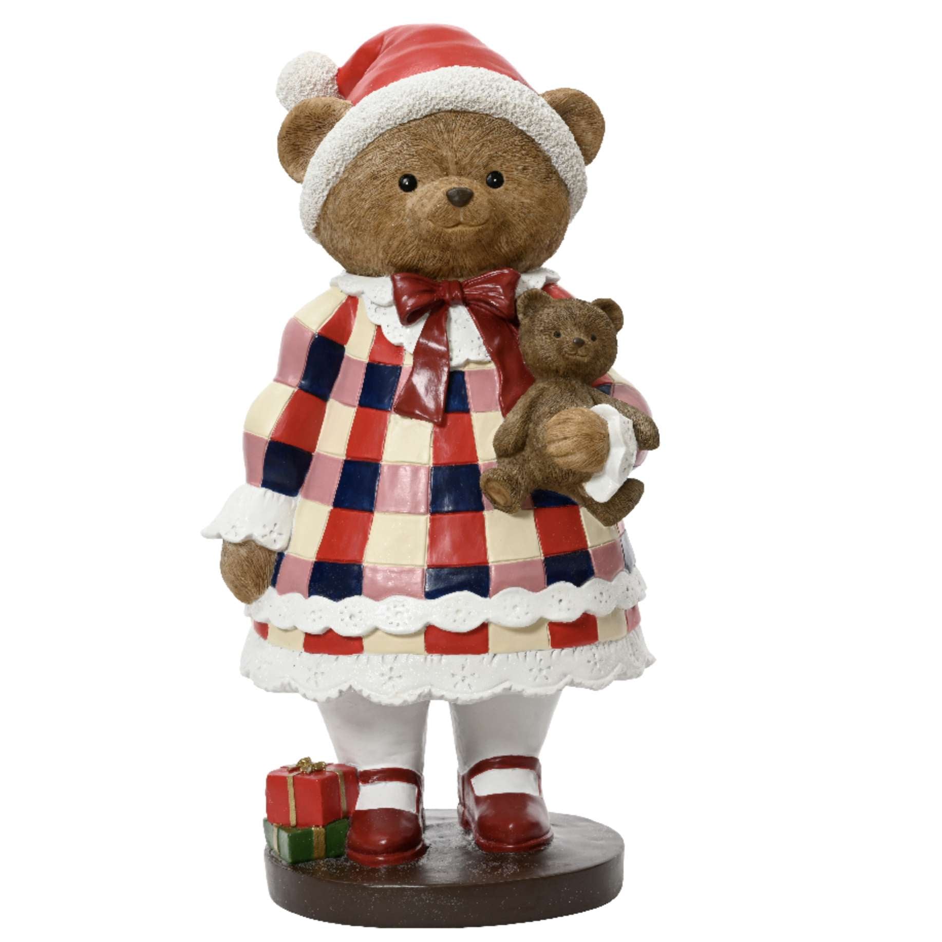 DECORAZIONE ORSETTA POLIRESINA