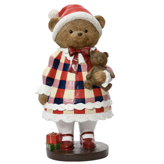 DECORAZIONE ORSETTA POLIRESINA