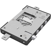 SERRATURA METALLO APPLICARE NUDA 2500 SECUREMME  S/CUORE TRIPL+SCR IP.MM 37 E.MM 63 DX