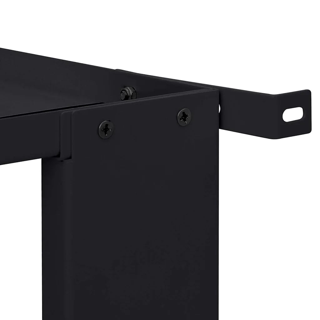 Pedestallo per Lavatrice Nero 64 x 55 x 32,5 cm Acciaio 42022035