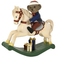 DECOR. ORSO SU CAVALLO A