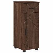 Mobile da Bagno | Armadio da bagno con cassetto Rovere Marrone 30 x 35 x 80 cm