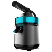 Cecotec 03894 EssentialVita Hyden 120 Hybrid Spremiagrumi Elettrico 120 W 250 ml 2 Coni colore Nero Turchese