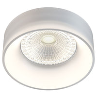 Faretto da incasso Downlight in Acrilico Pauline Bianco