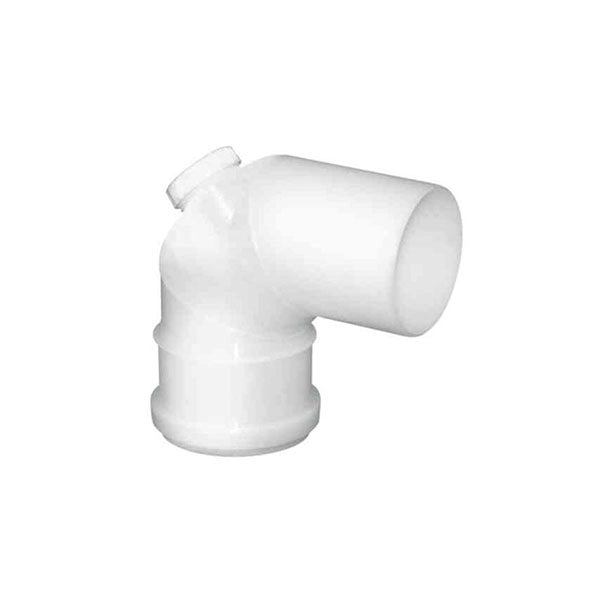 canna fumaria in PLASTICA PPS DN 060 curva 87° CON ISPEZIONE