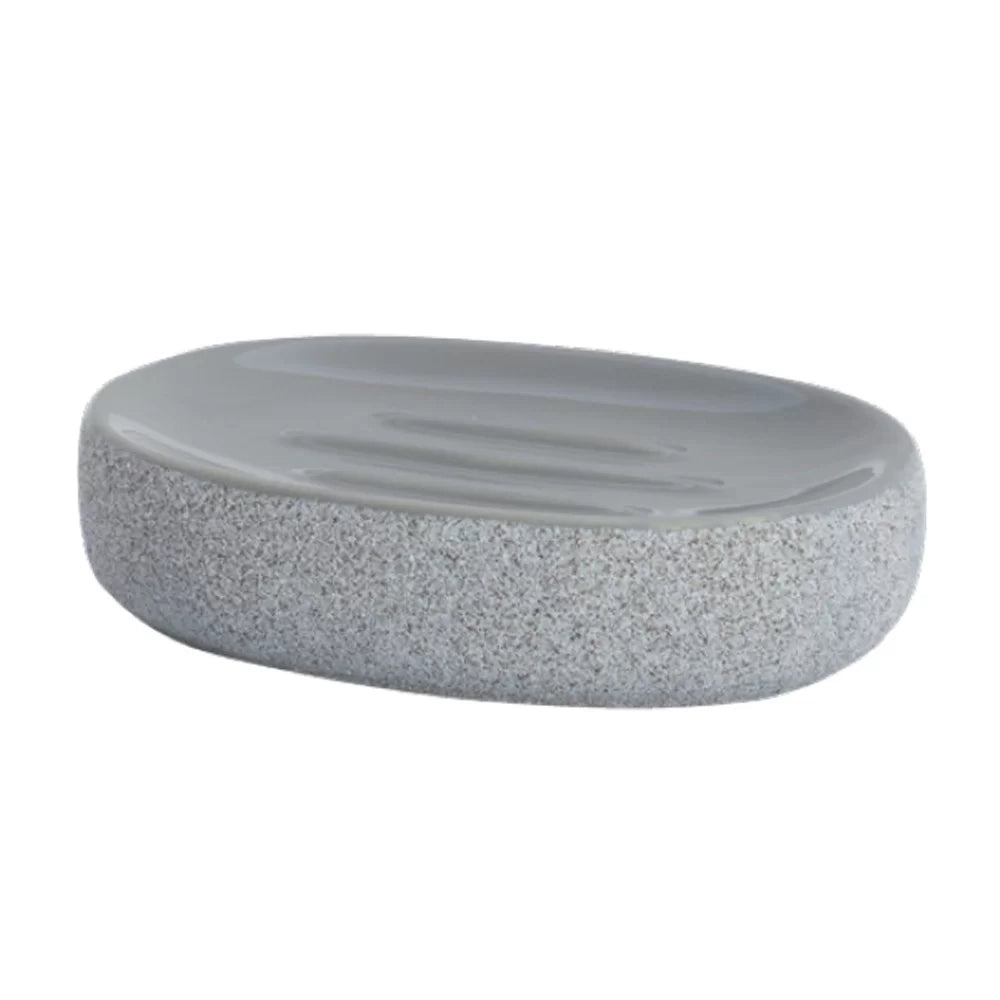 Porta sapone in ceramica - serie rock