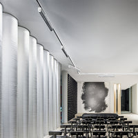 Plafoniera Per Binario Metallo Bianco Acrilico Led 30W 3000K