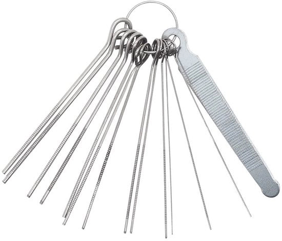 Set di Mozzature e Pulegge per Chitarra in Acciaio Inox con Set di Aghi