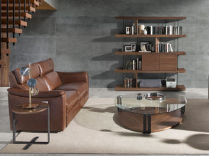 Lampada da tavolo in acciaio inox