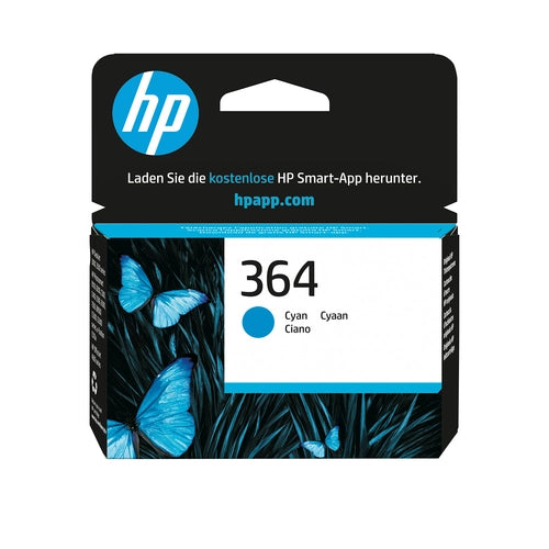 HP Cartuccia originale inchiostro ciano 364
