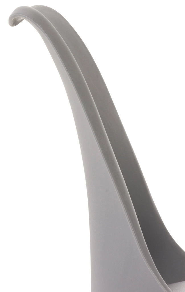 Set 4 Sedie Pranzo Linares grigio,Plastica