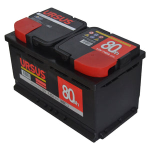 BATTERIA X AUTO URSUS 80 Ah