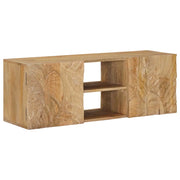 Mobile TV da Parete con lo scaffale con porta 100 x 30 x 35 cm 42020124