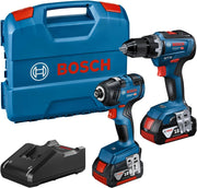 Bosch Professional 06019J2108 GDR 18V-200 + GSR 18V-55, 18V, blu
