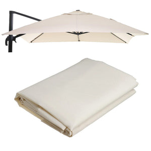 Marvin Telo Ricambio Per Ombrellone Palo Decentrato Giardino Senso 3X3 3X4 Copertura Esterno Ecrù/3 X 4