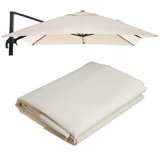 Marvin Telo Ricambio Per Ombrellone Palo Decentrato Giardino Senso 3X3 3X4 Copertura Esterno Ecrù/3 X 4