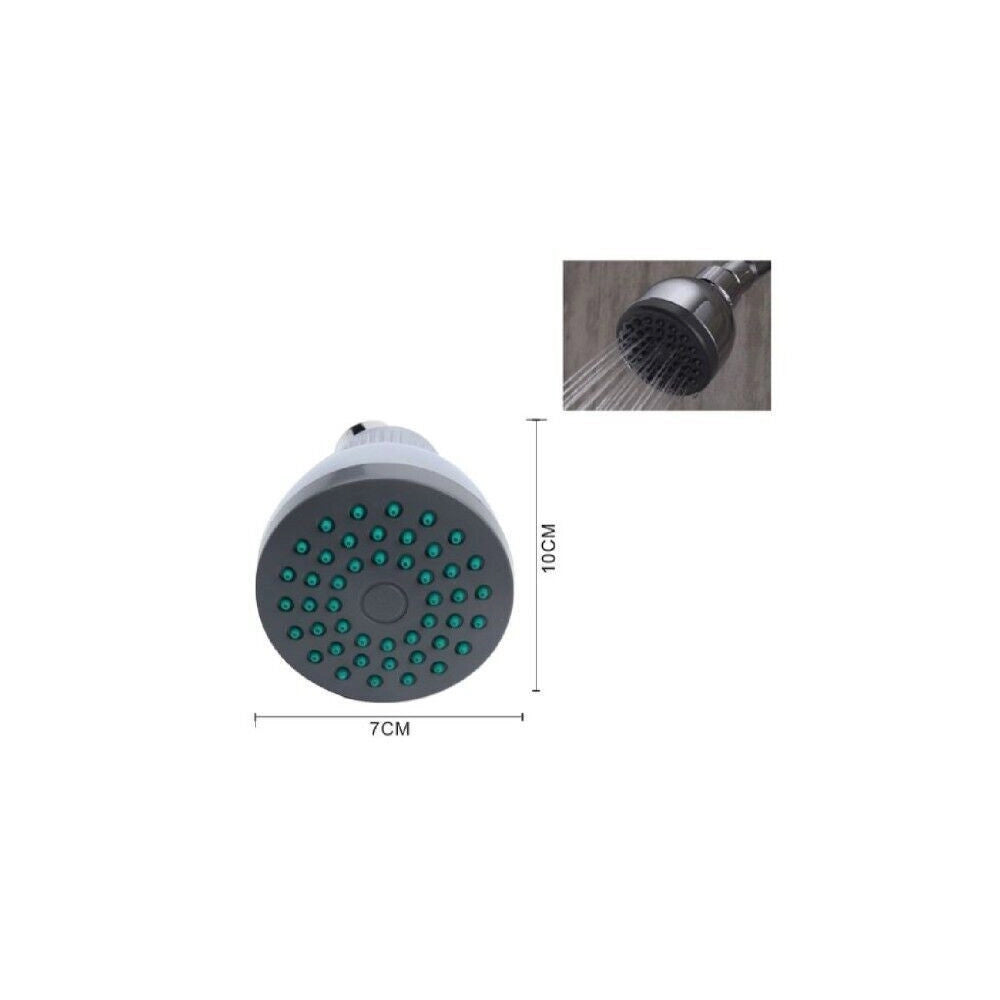 Trade Shop - Soffione Per Doccia Multigetto Tondo Bagno Doccetta Idromassaggio 10x7cm 98216 -