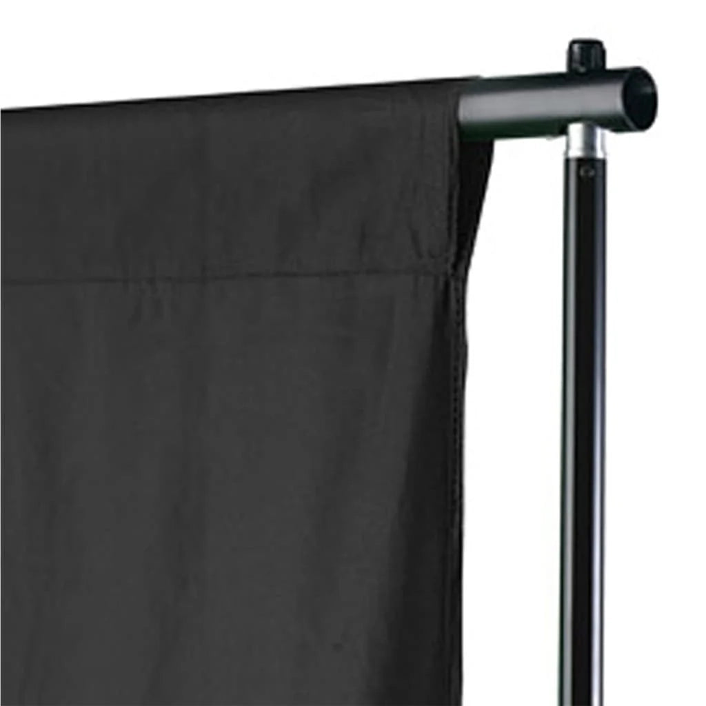 Kit per studio fotografico con illuminazione fondale e riflettore nero 02_0042454