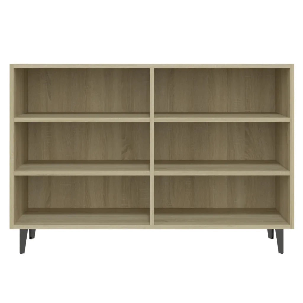 Credenza Rovere Sonoma 103,5x35x70 cm in Legno Multistrato 806043