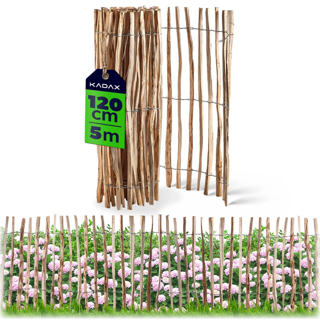Recinzione protettiva avvolgibile KADAX Hazel Stacket Fence 500x120 4-6cm