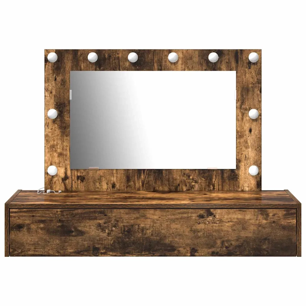 Tavolo da Trucco Marrone 100 x 40 x 70 cm Legno multistrato 865239
