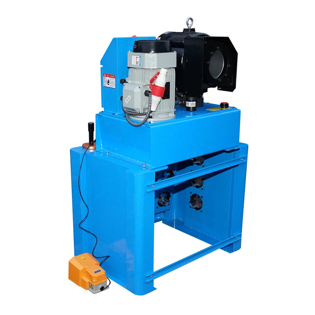 Pressatubi oleodinamici Pressa per crimpare tubi oleodinamici alta pressione 6-69 mm, 4 kW, 380 V con cambio rapido