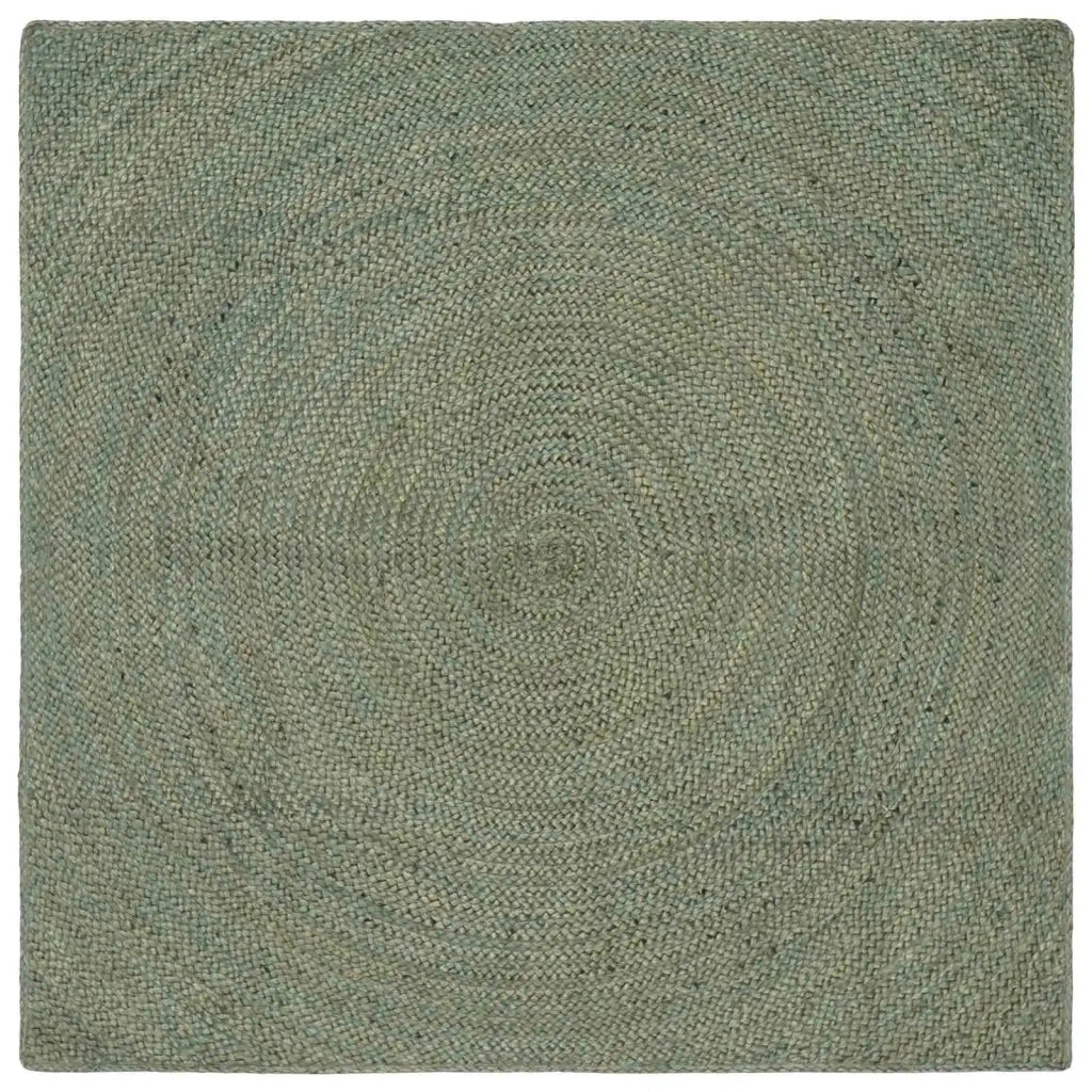Tappeti per area Verde Oliva 160 x 160 cm Juta