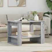 Tavolino da salotto Grigio Sonoma 72 x 50 x 50 cm