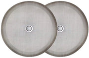 Filtro per caffè in acciaio inossidabile - 2 pezzi - set di 2 reti metalliche - per filtro a francese - compatibile con 8 tazze - lavabile e duraturo