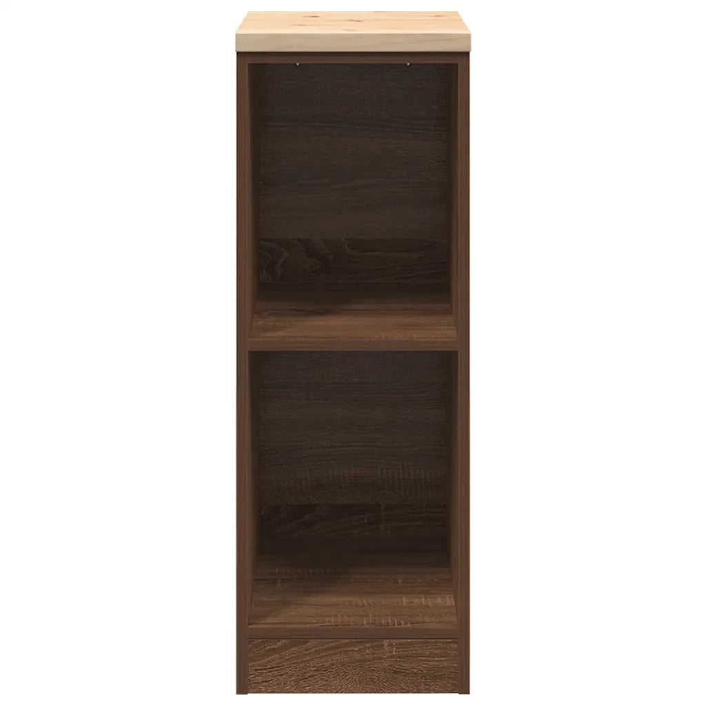 Armadietto per Garage in Rovere Marrone 30x51x85 cm CFW3673908