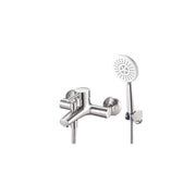 Set vasca Brixo Atlantic 40 – miscelatore + doccetta, ottone cromato robusto