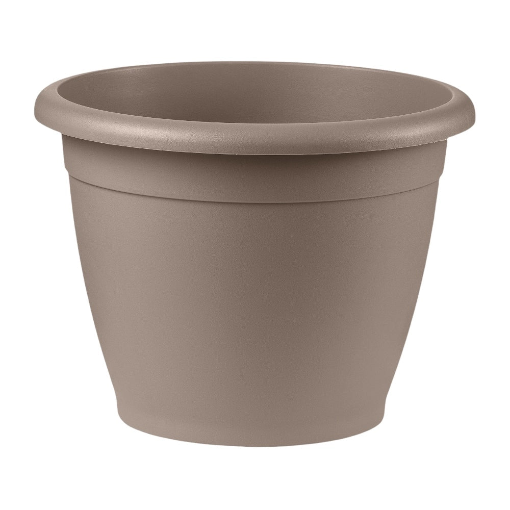 VASO COLORATO TONDO IN PLS NAXOS Vari Colori diam 20cm made in Italy Color: AVANA