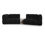 Cosmopolitan Design - Divano modulare "Sky" 2 posti in velluto nero 