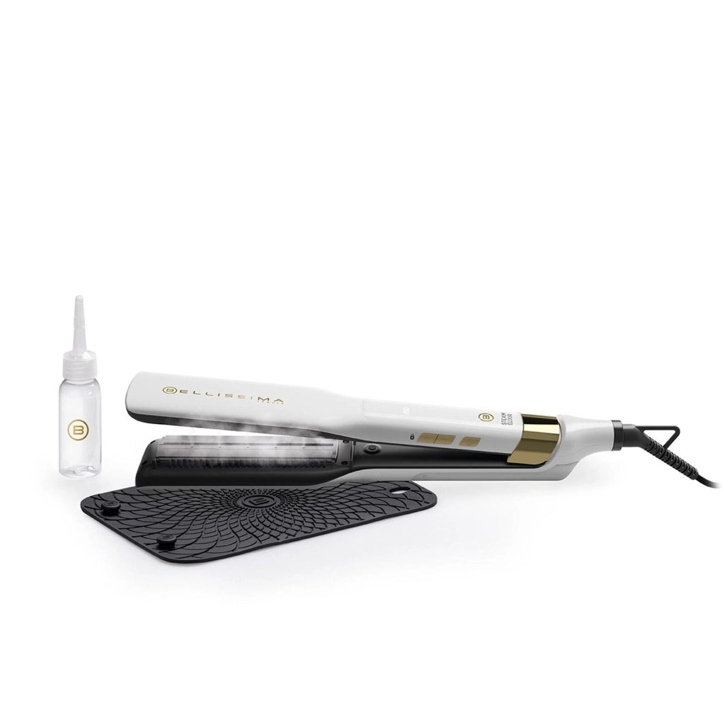 Imetec Bellissima Steam Elixir Piastra per capelli Vapore Bianco 235 W 2,5 m