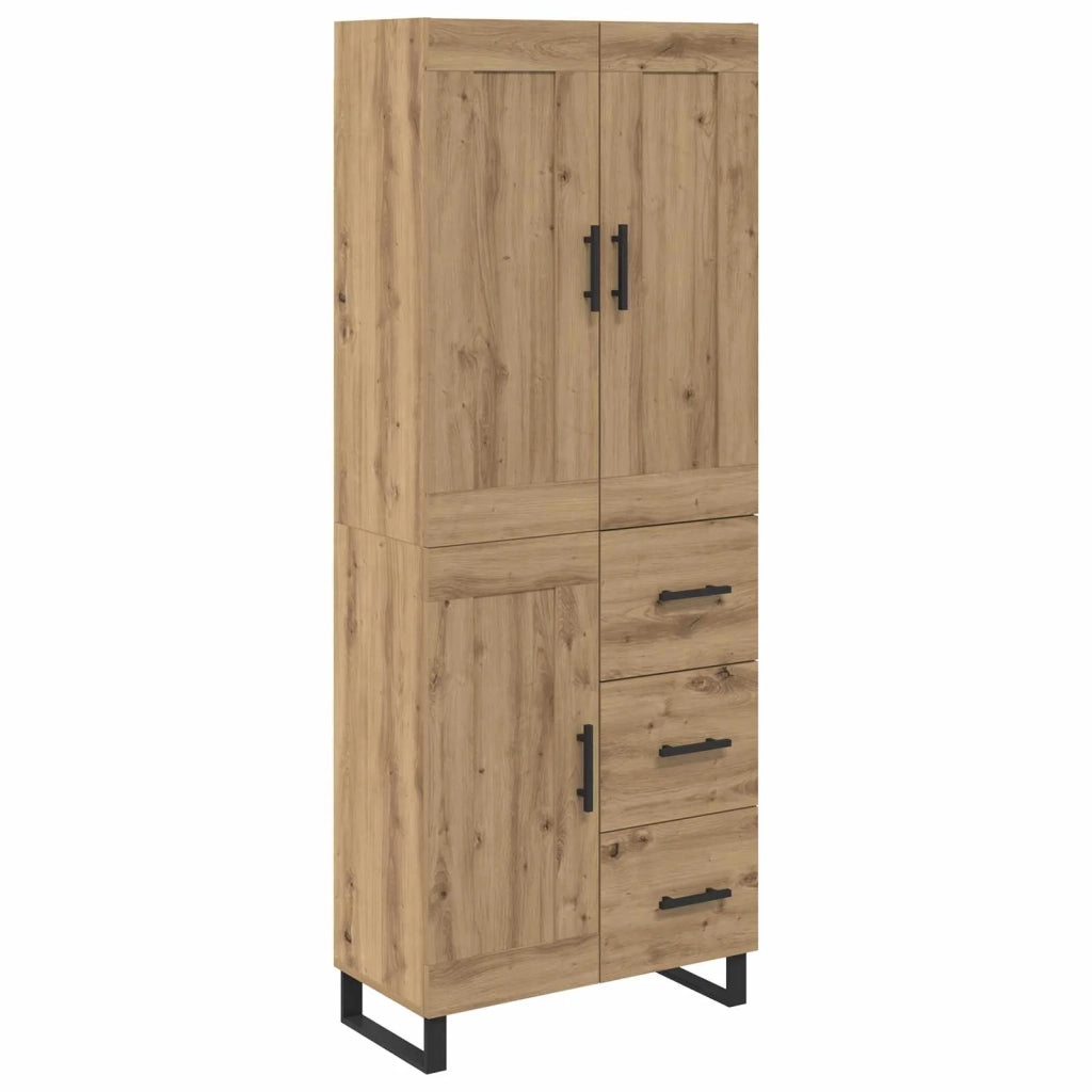 Credenza con cassetto Rovere artigianale 69,5 x 34 x 180 cm 3415836