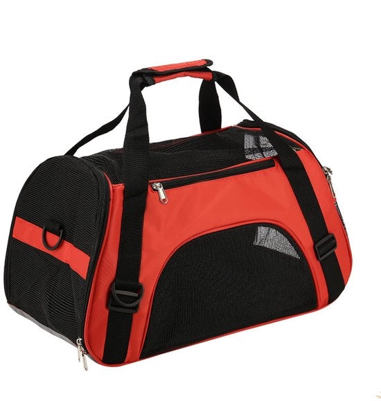 Sacca per animali - M - 48*26*31CM - adatto per animali domestici fino a 4kg - sacca per animali domestici - sacca medica per gatti - sacca per piccoli cani - adatto per gatti piccoli e medi - sacca portatile per animali domestici - sacca pieghevole